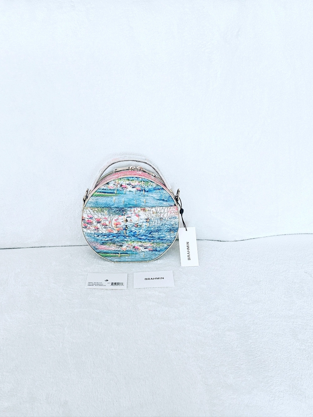 NWT Brahmin STAYCATION Lane W/ TROPIC BLUE Jane Wallet - Picture 3 of 16